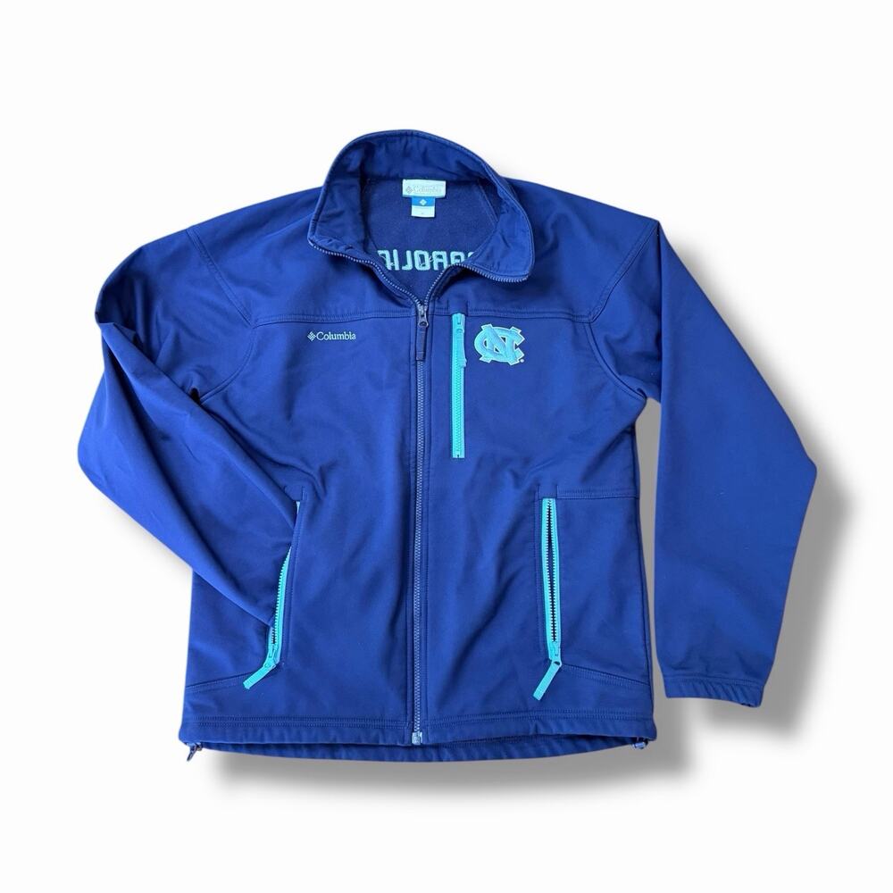 Columbia North Carolina Tar Heels Ascender II Full-Zip Jacket Size Medium
